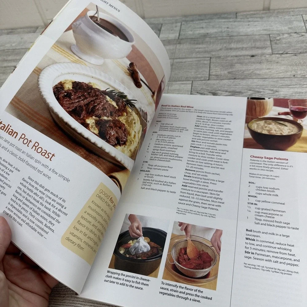 Slow Cooker Menus Cuisine‎ 2012 Special Issue Cookbook Magazine Comfort Food